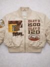 ISLEY D 120 Bomber Jacket — Sand/Bone